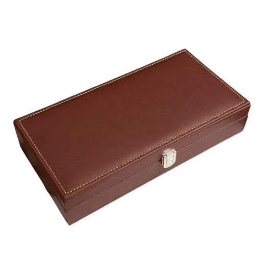 علب جلد فاخر