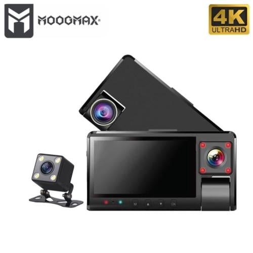 داش كام 3 كاميرات واي فاي أمامي و خلفي وداخلي من م...