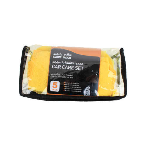 مجموعة العناية للسيارة طقم غسيل مكون من 5 قطع