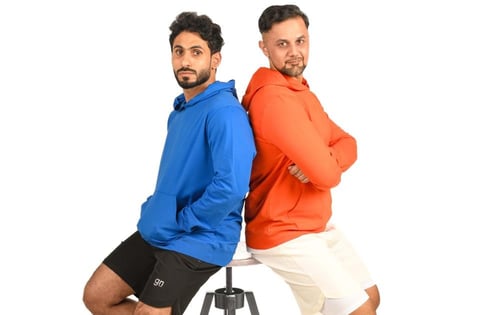 هودي رجالي جرين سبورت 4006MBLU - أزرق