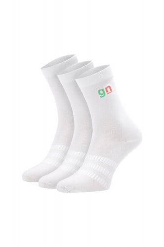 مجموعة جوارب جرين سبورت (ثلاث ازواج ) 5001WHT - اب...