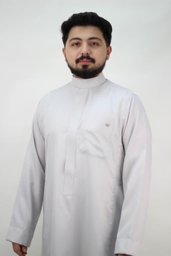 ثوب روعة الصفا مليون سحاب ساده D281MS #1