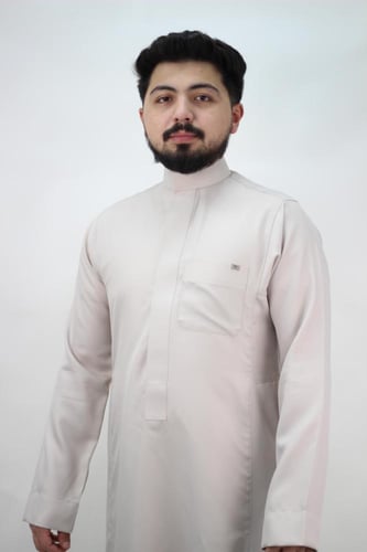 ثوب روعة الصفا مليون سحاب ساده D281MS #2