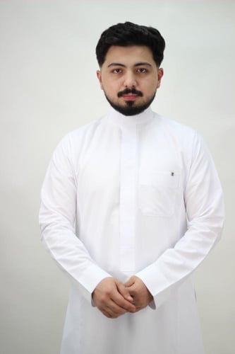ثوب روعة الصفا كلاسيك ساده سحاب D342