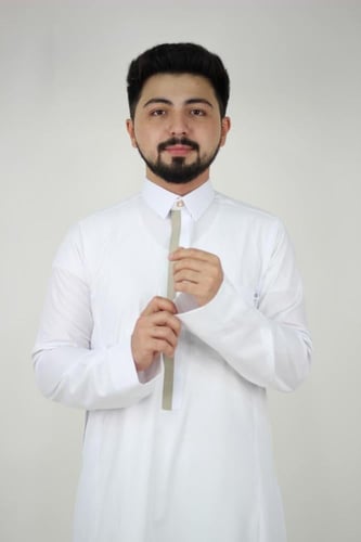 ثوب روعة الصفا قلاب كبك فاخر حركات RS-04WH