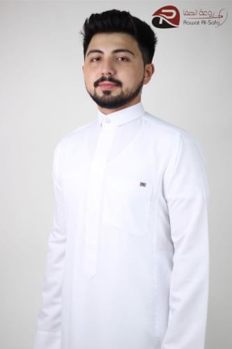 ثوب ابيض قلاب سحاب F1WQ