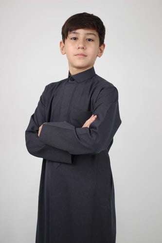 ثوب شتوي ولادي قلاب D63Q