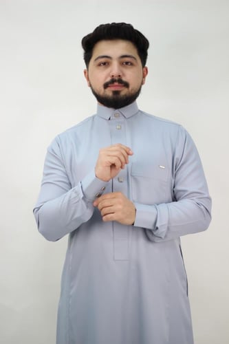 ثوب روعة الصفا زرار قلاب كبك #2 D281MQ