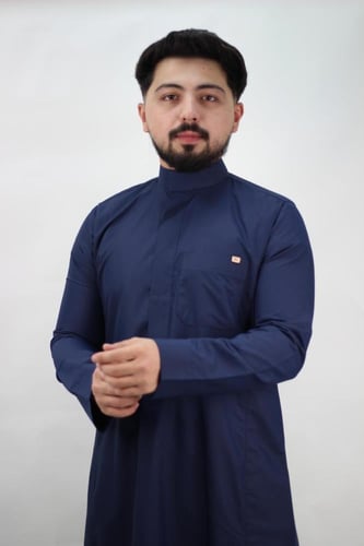 ثوب روعة الصفا ملون سحاب P1M