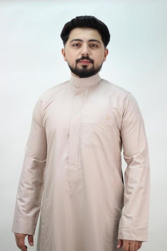 ثوب روعة الصفا ملون سحاب P1M