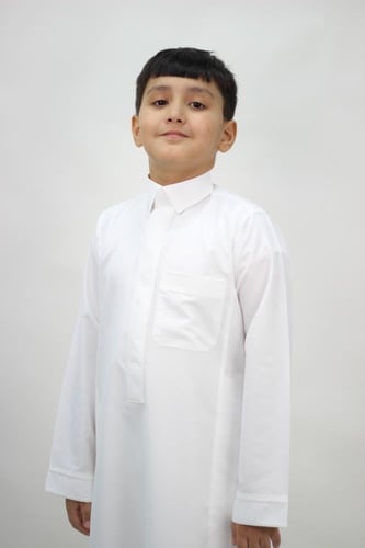 ثوب روعة الصفا مطرز سحاب قلاب Q338