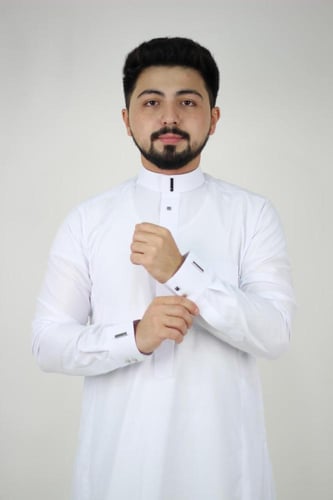 ثوب روعة الصفا كبك زرار فاخر RS-05CR