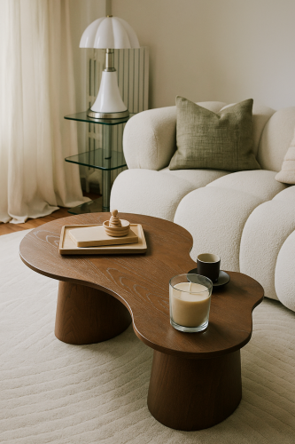 طاولة سنديان بوهيمي