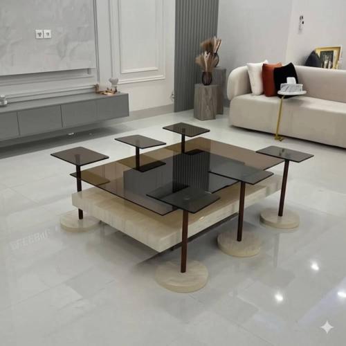 طقم طاولات فاخرة