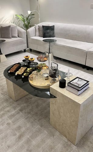 طقم طاولات عصريه