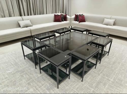 طقم طاولات حديد انيق