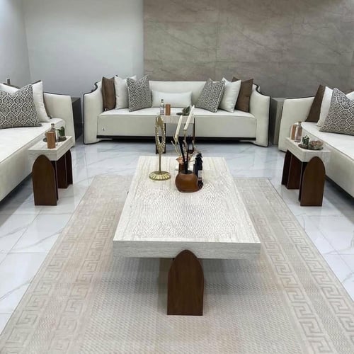 طقم طاولات بديل رخام عصري