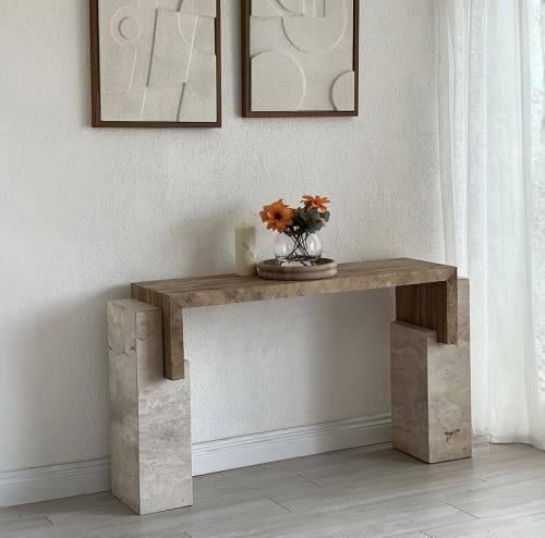 كونسول موردن رخام ترفنتينو