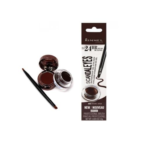 ريميل لندن - كحل جل كريمي مقاوم للماء 002 بني 2.4...