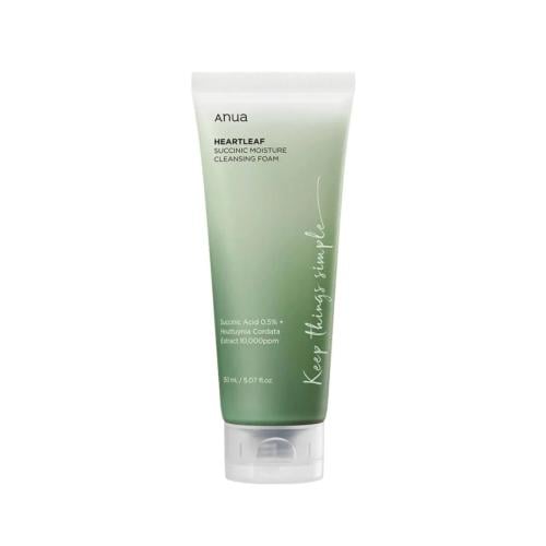 Anua - Heartleaf Succinic Moisture Cleansing Foam...