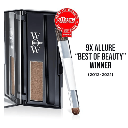 كولور واو لتغطية جذور الشعر- لايت براون