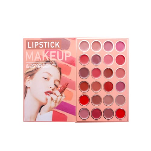 دفتر باليت كرستين 4 في 1 ظلال العيون+ اضاءة + احمر...