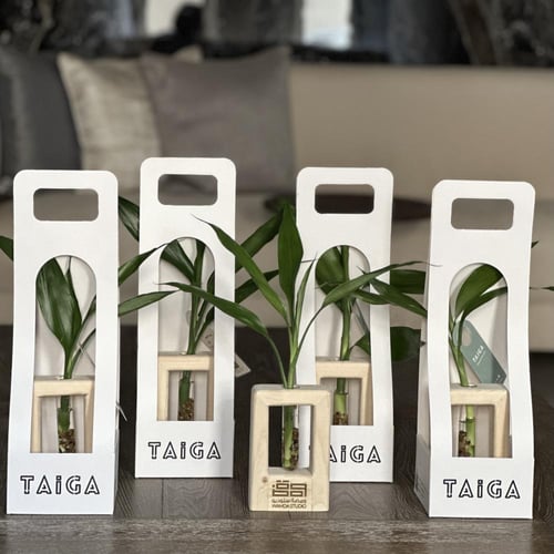 توزيعات ميني (خشب طبيعي مع اسم أو لوقو)