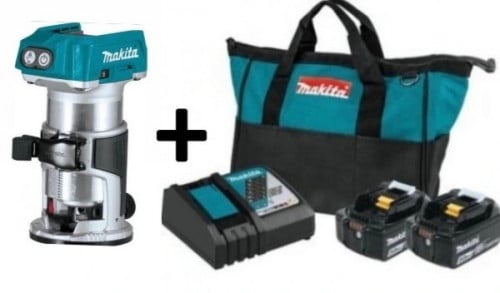 Makita طقم راوتر 18V