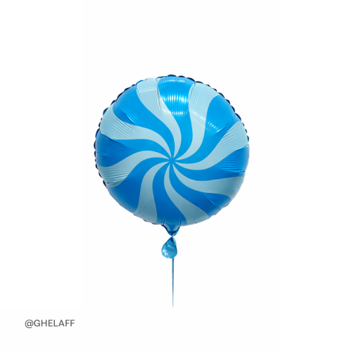 بالون حلوى دائري