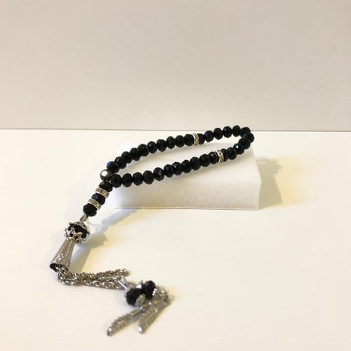 سبحة أطفال أنيقة ,أحجار براقه ,ألوان متعددة ,للمنا...