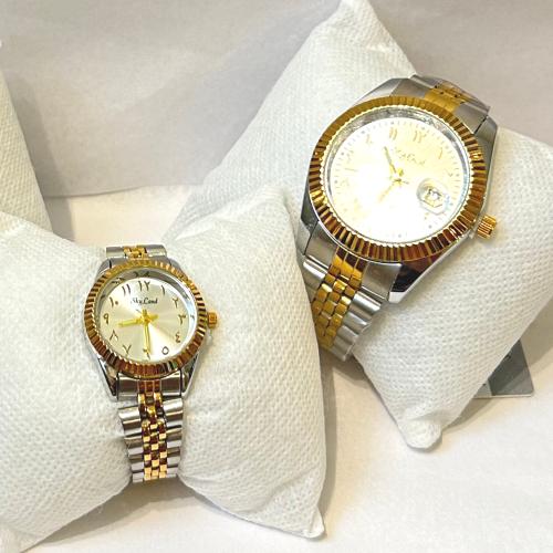 2 قطع ساعات من طقم العائلة ,ساعة الطفل , ساعة الأب...