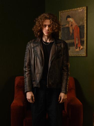 Luxury Natural Suede Jacket – Brown