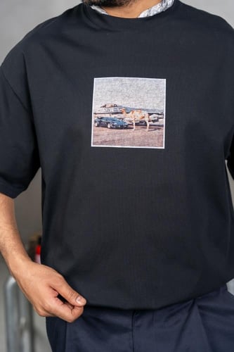 Black T-Shirt with picture