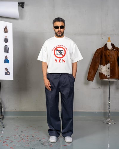 White T-Shirt No Photo