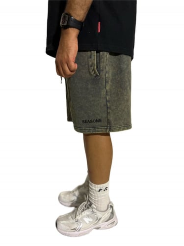 WASHED GREY SHORT