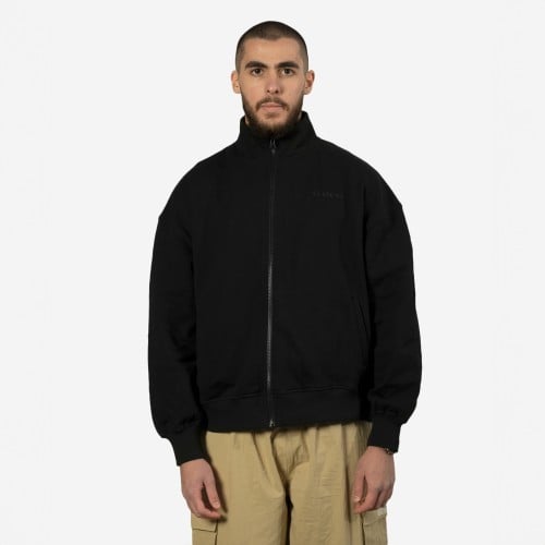 BLACK ZIP UP
