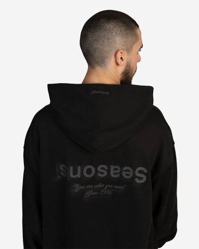 WASHED BLACK HOODIE
