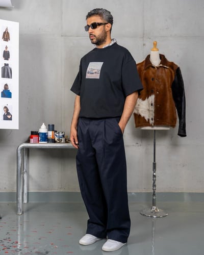 Black T-Shirt with picture