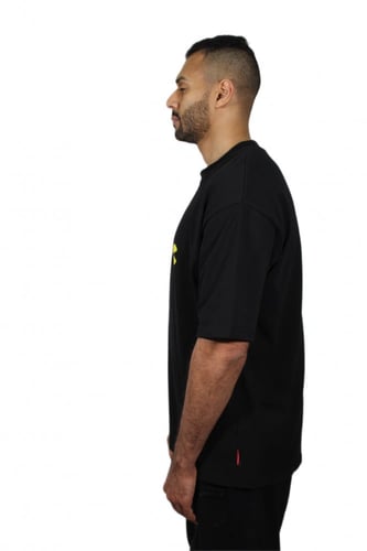 Black pac man t shirt