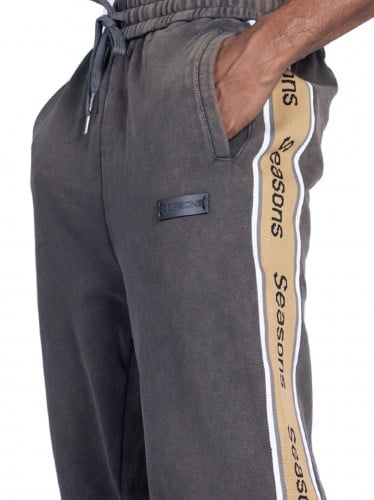 Signature washed grey pants