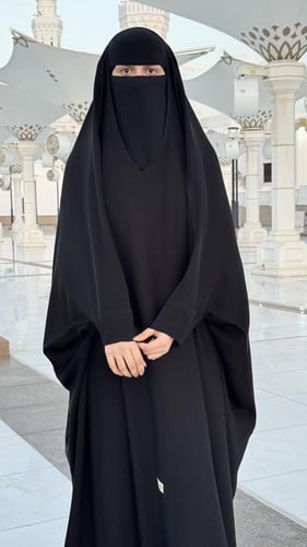 عباية راس اسلامي بشت عريض