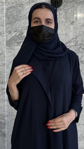 عباية سفر ( كحلي ) 303