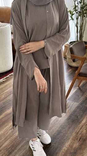 عباية سفر لون ( بيج ) 207