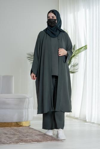 عباية سفر زيتي 205