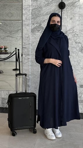 عباية سفر ( كحلي ) 303