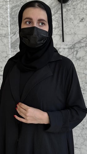 عباية سفر (اسود ) 304