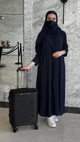 عباية سفر ( كحلي ) 303