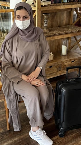 عباية سفر لون ( بيج ) 207