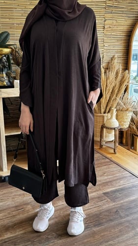 عباية سفر لون ( بني ) 208