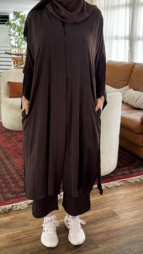 عباية سفر لون ( بني ) 208